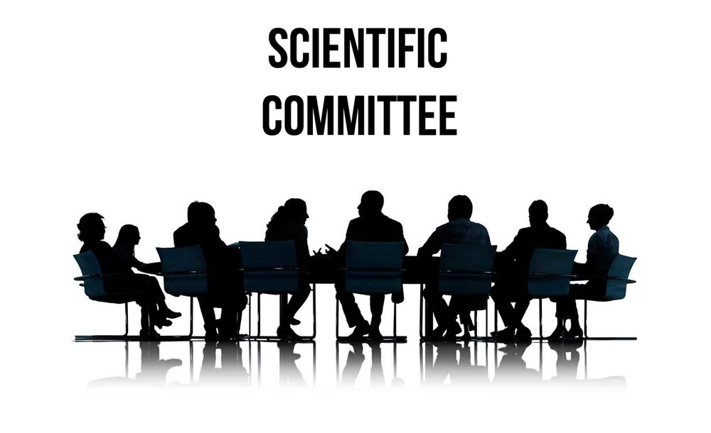 Silhouettes of Business People Meeting with Business Symbols